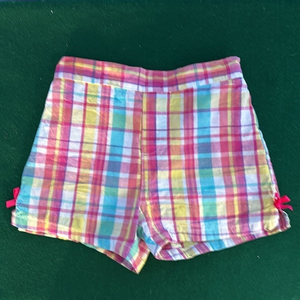 Kids Headquarters Girls Shorts Size 5 – Yellow Plaid Summer Bottoms